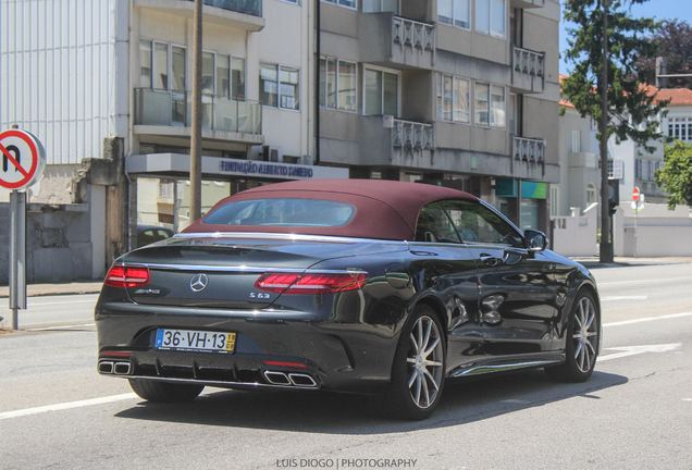 Mercedes-AMG S 63 Convertible A217 2018