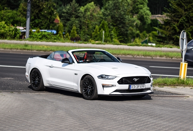 Ford Mustang GT Convertible 2018