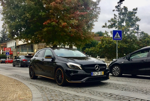 Mercedes-AMG A 45 W176 Yellow Night Edition