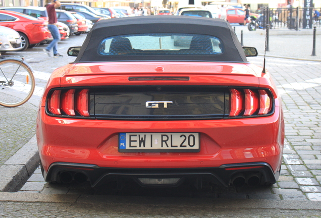 Ford Mustang GT Convertible 2018