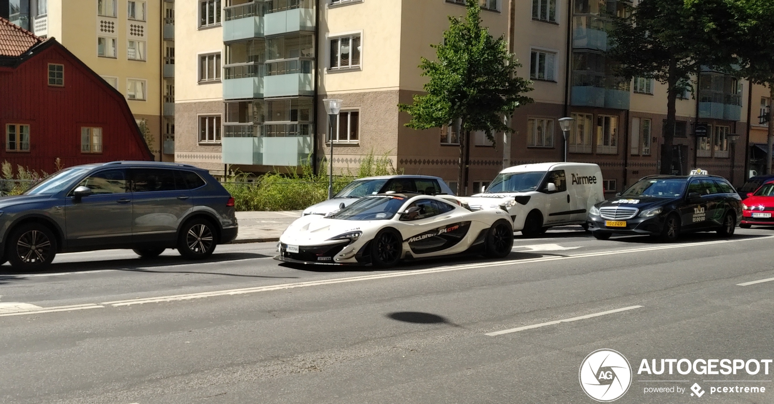 McLaren P1 GTR zorgt voor hogere hartslag bij spotter