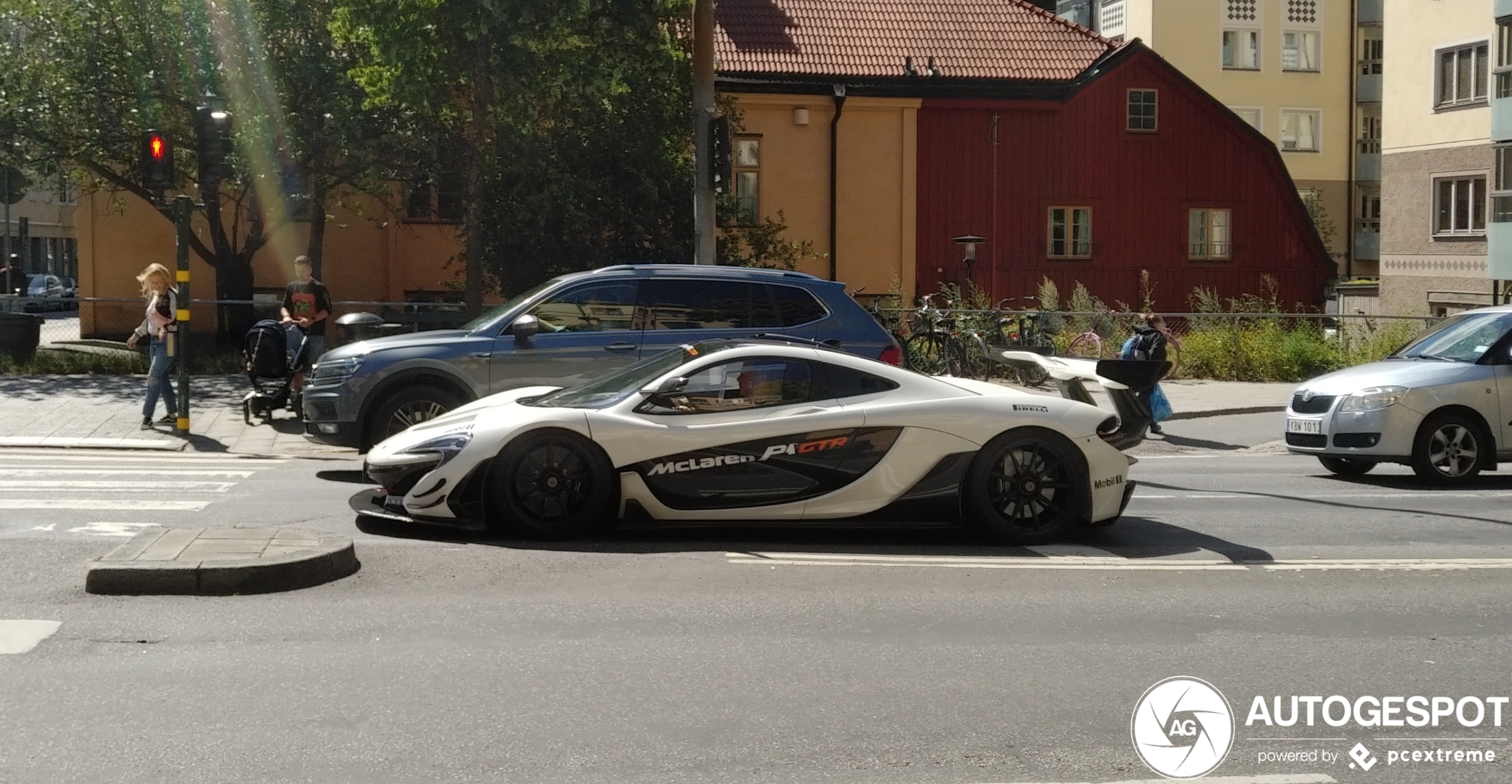 McLaren P1 GTR zorgt voor hogere hartslag bij spotter