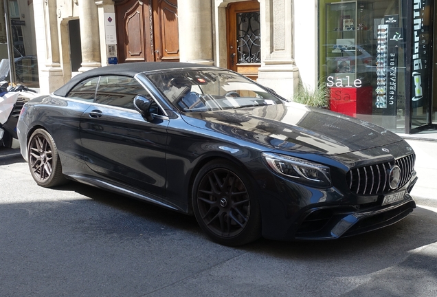 Mercedes-AMG S 63 Convertible A217 2018