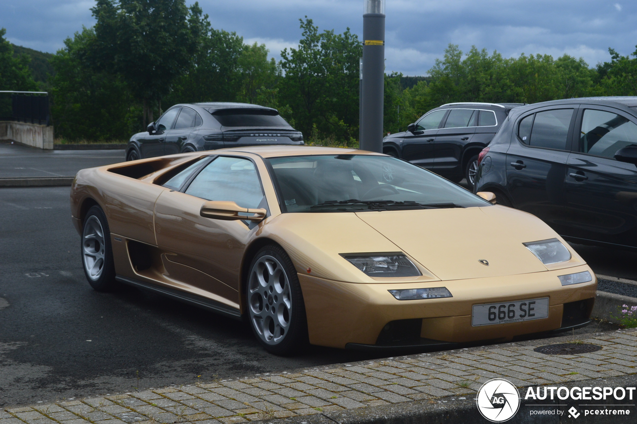Lamborghini Diablo VT 6.0 SE is de aandachtstrekker van Nürburg