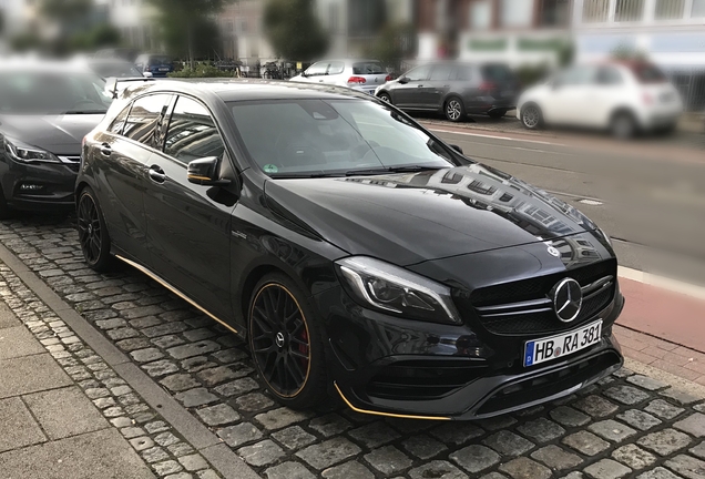 Mercedes-AMG A 45 W176 Yellow Night Edition