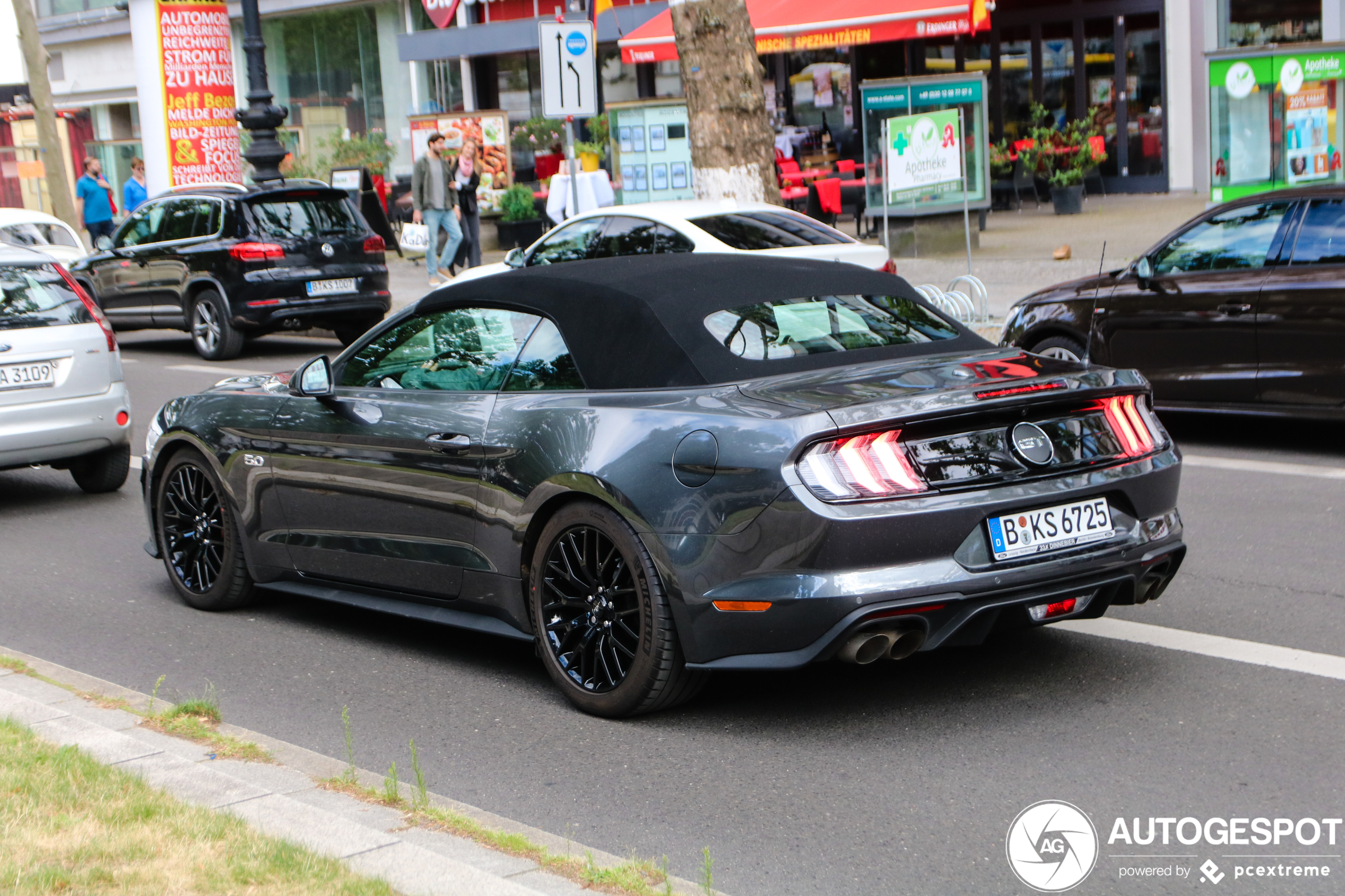 Ford Mustang GT Convertible 2018