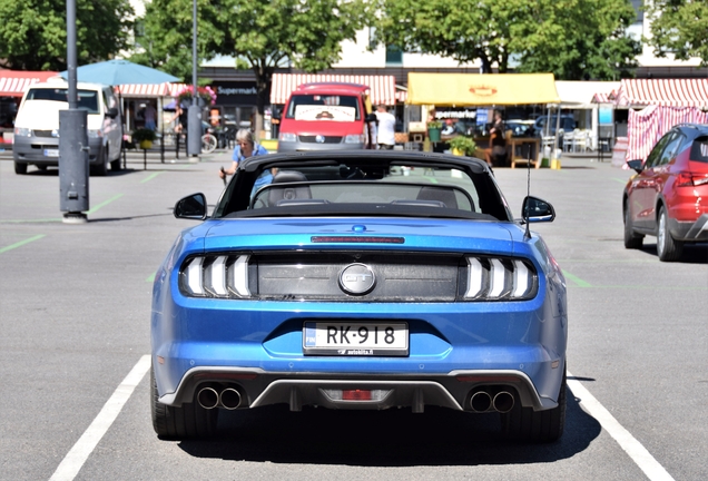 Ford Mustang GT Convertible 2018