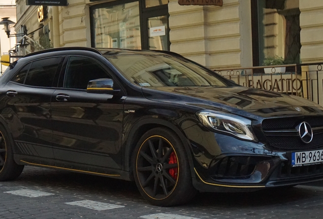 Mercedes-AMG GLA 45 X156 Yellow Night Edition