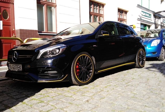 Mercedes-AMG A 45 W176 Yellow Night Edition