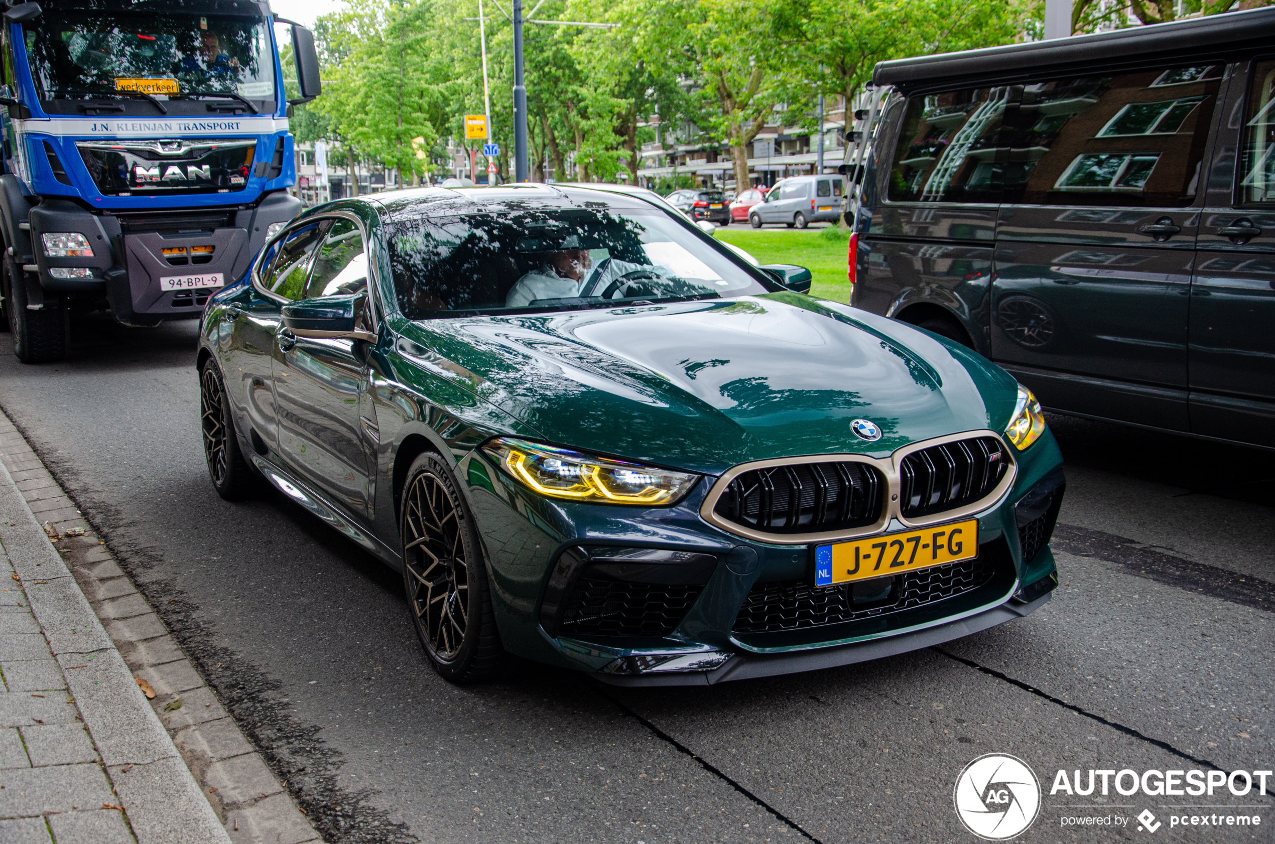 BMW M8 Gran Coupé Competition First Edition laat spotter zweten