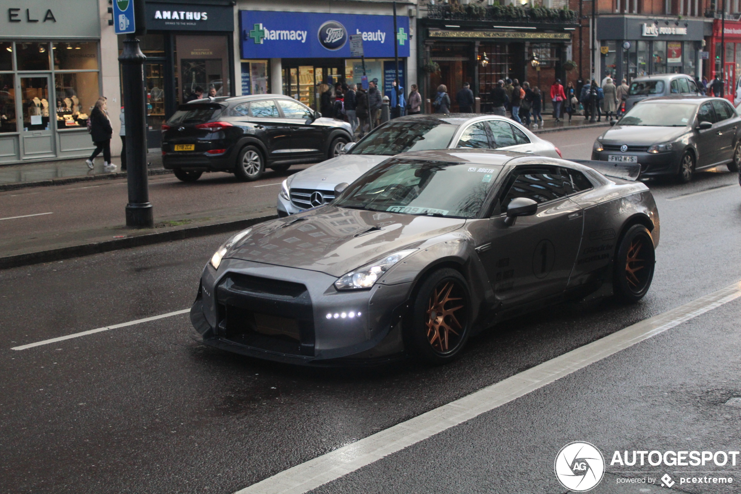 Nissan GT-R GReddy x Garrett Turbo Rocket Bunny