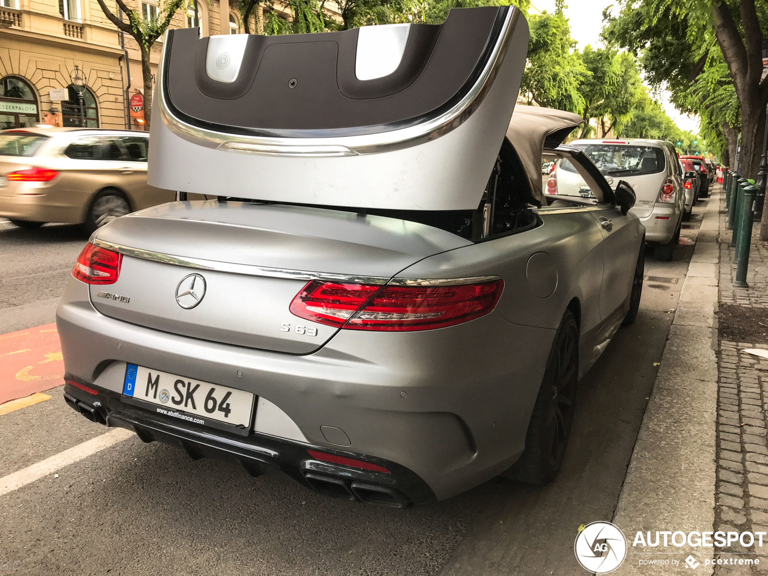 Mercedes-AMG S 63 Convertible A217