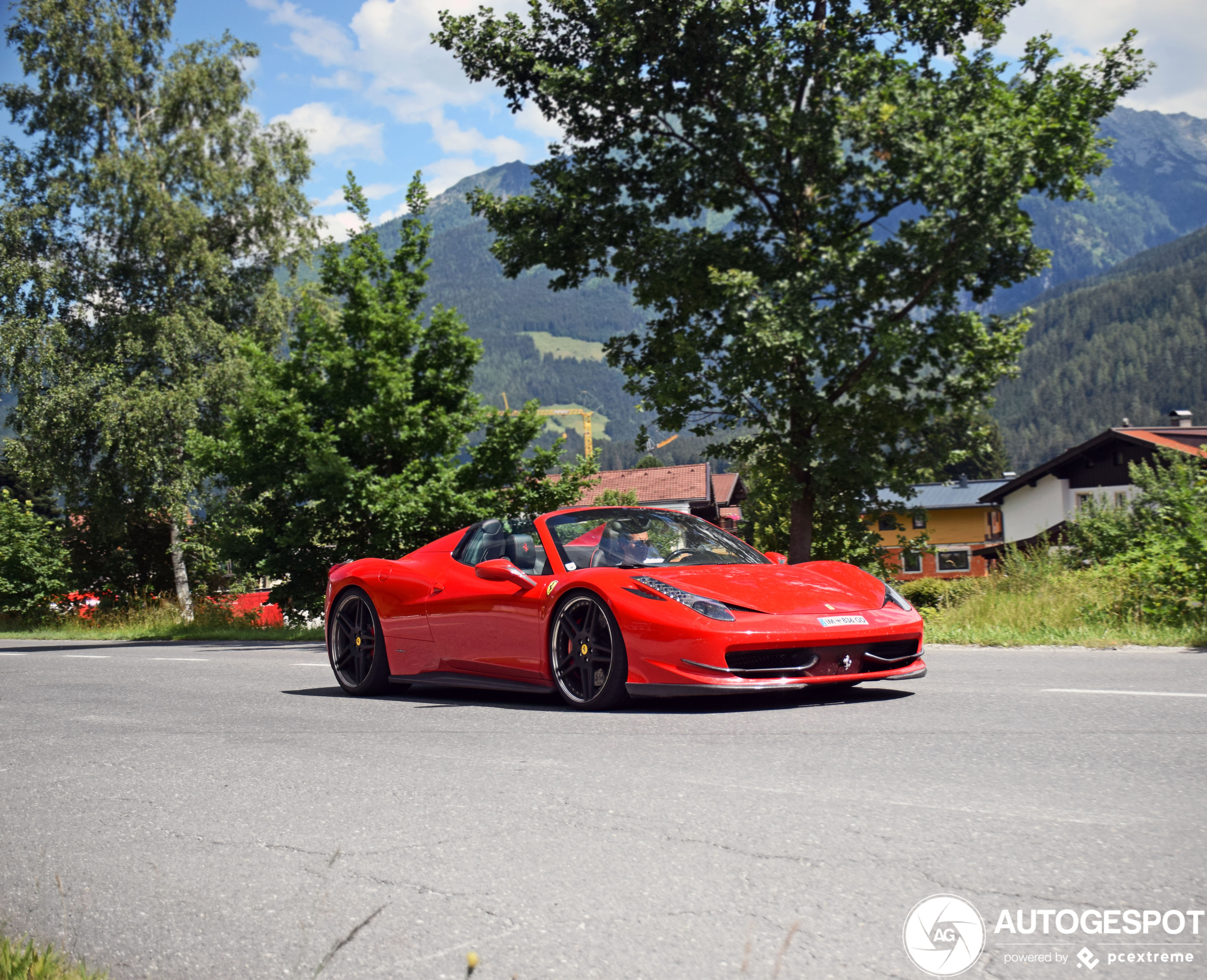 Ferrari 458 Spider Novitec Rosso