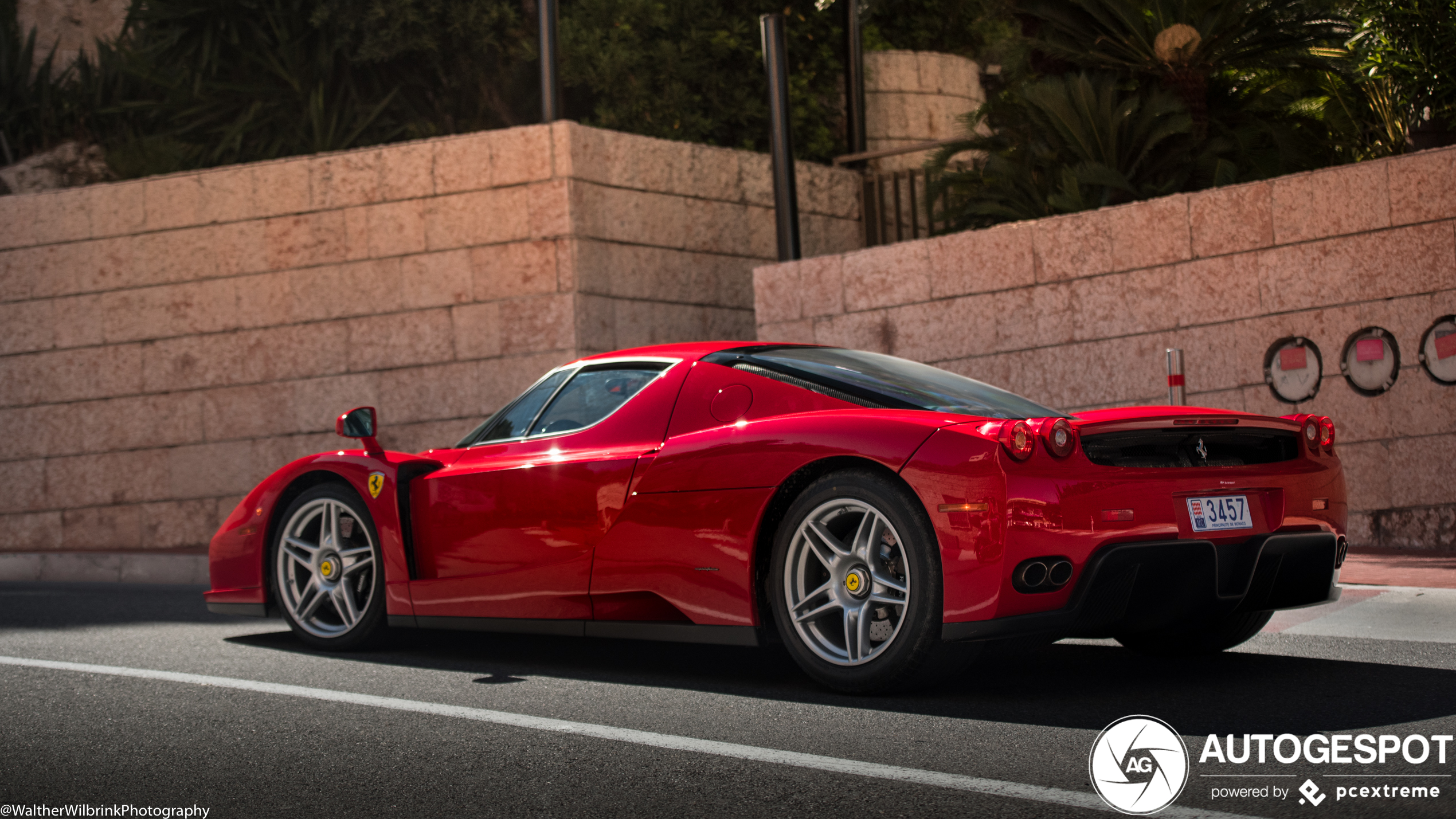 Ferrari Enzo Ferrari in Monaco verveelt nooit