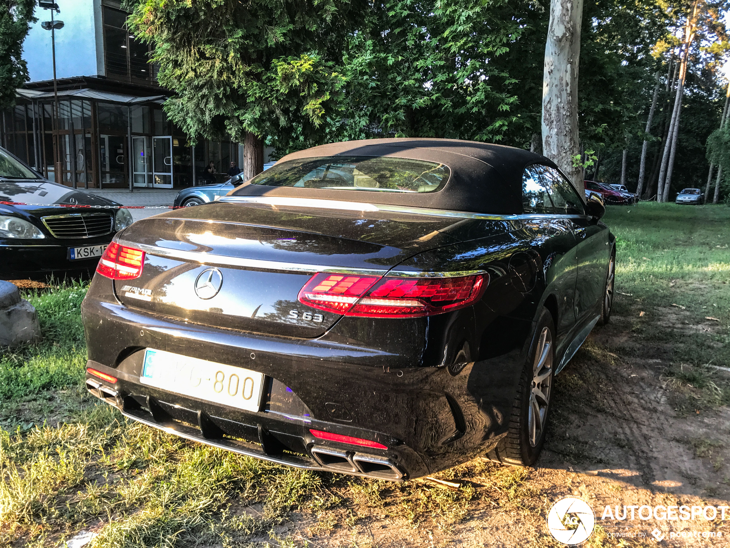 Mercedes-AMG S 63 Convertible A217 2018