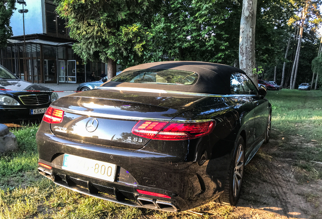 Mercedes-AMG S 63 Convertible A217 2018