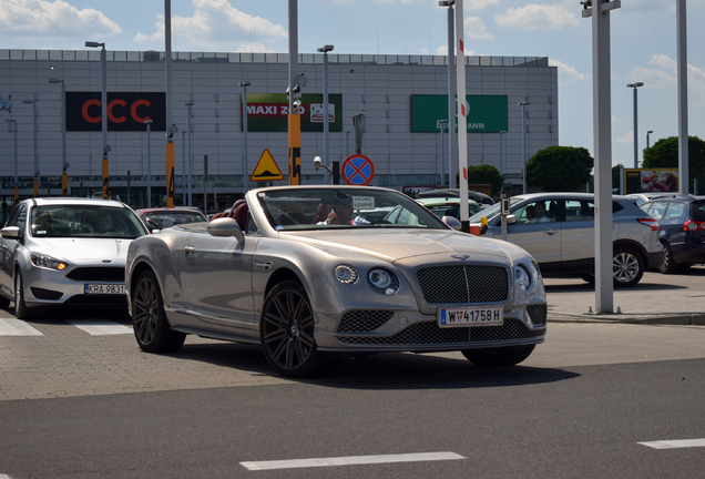 Bentley Continental GTC Speed 2016