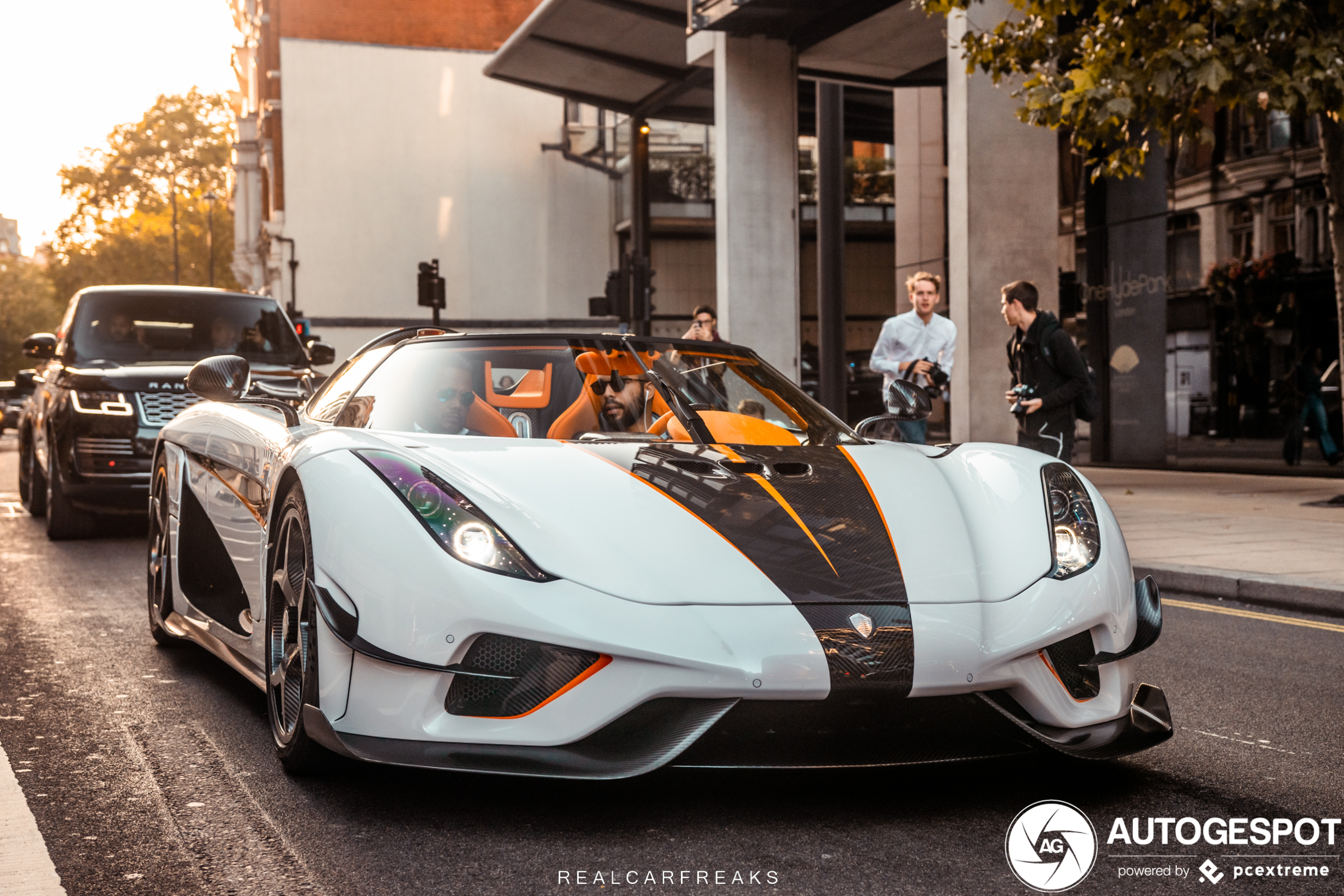 Konden we maar terug naar vorige zomer: Koenigsegg Regera in Londen