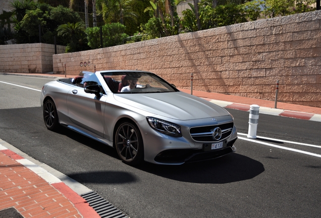 Mercedes-AMG S 63 Convertible A217