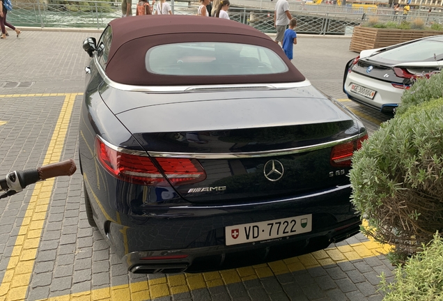 Mercedes-AMG S 65 Convertible A217 2018