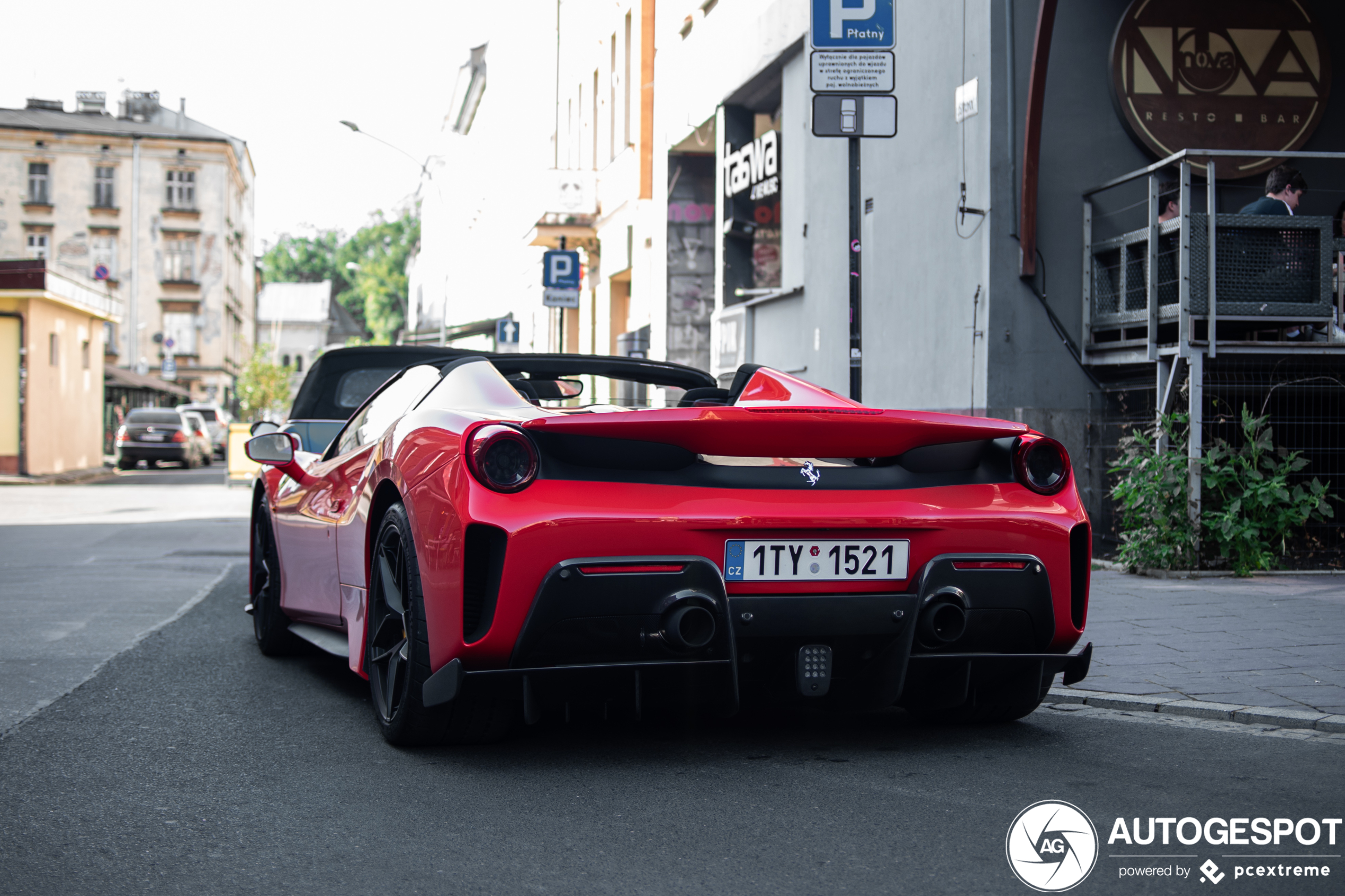 Ferrari 488 Pista Spider is very popular