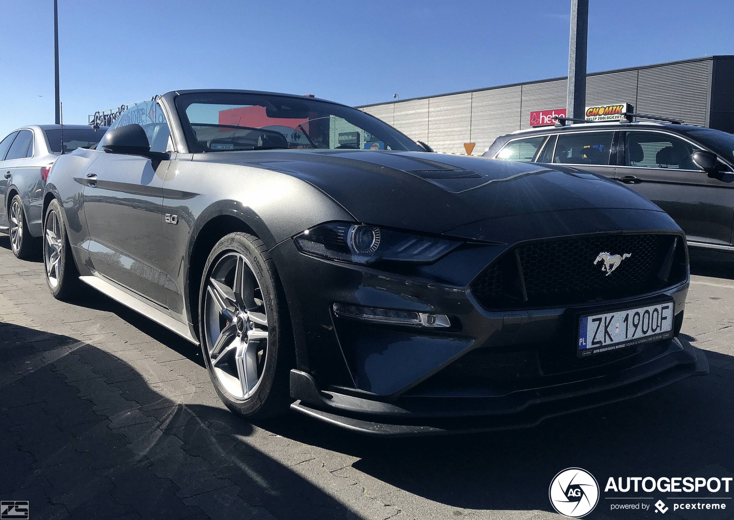 Ford Mustang GT Convertible 2018