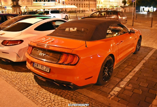 Ford Mustang GT Convertible 2018