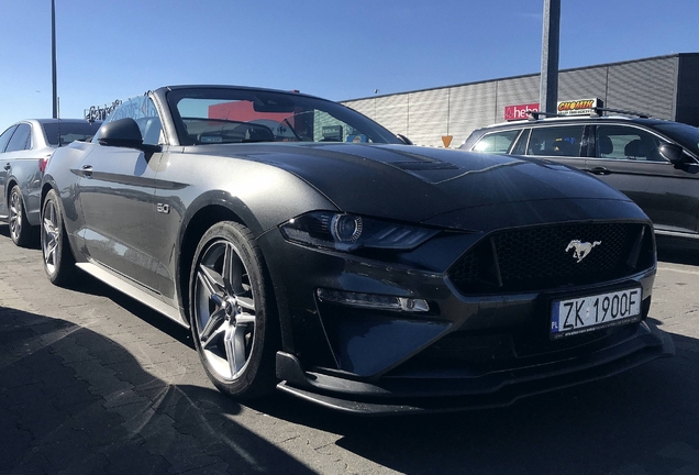 Ford Mustang GT Convertible 2018