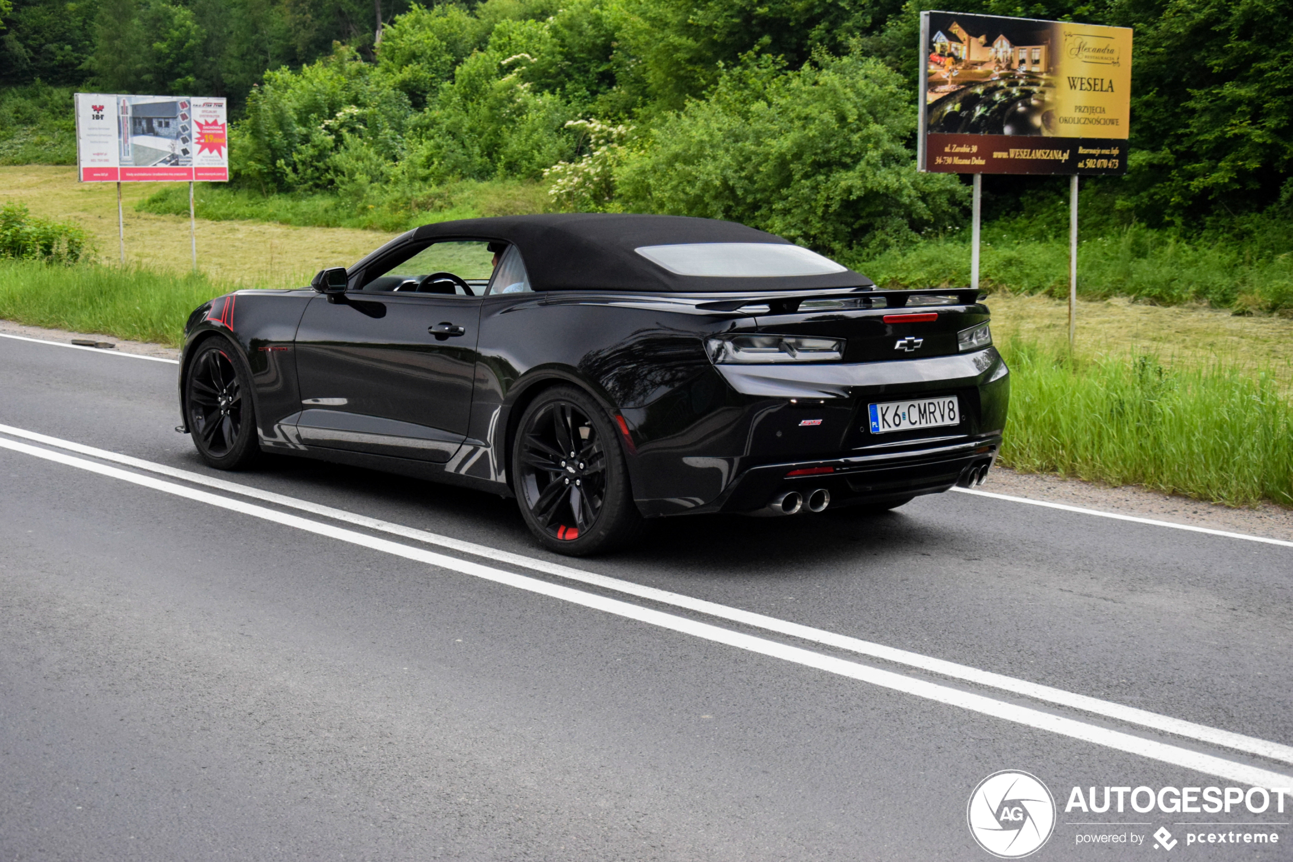 Chevrolet Camaro SS Convertible 2016