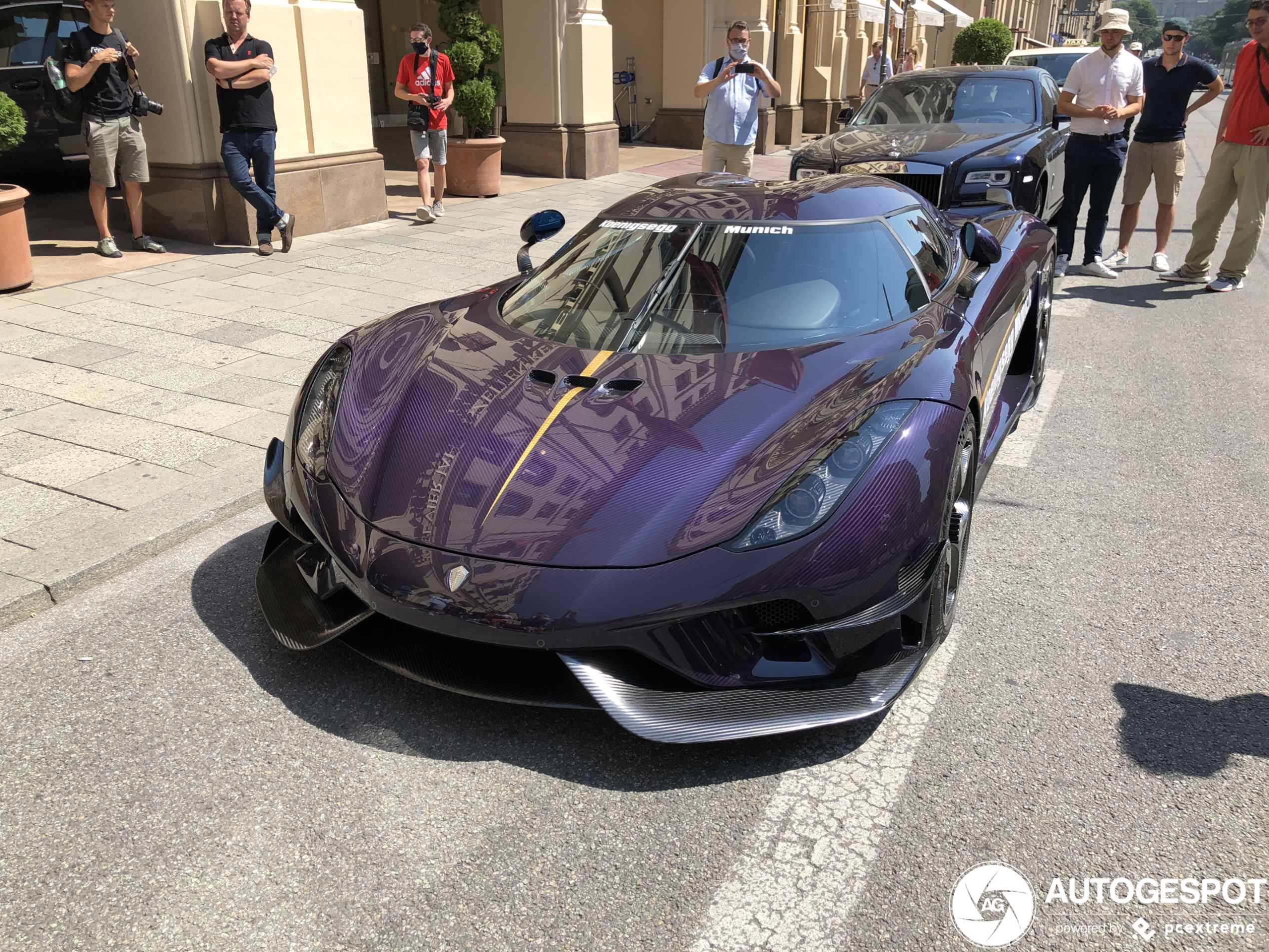 Koenigsegg Regera is de baas van deze ubercombo in München