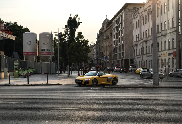 Audi R8 V10 Spyder 2016