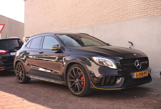 Mercedes-AMG GLA 45 X156 Yellow Night Edition