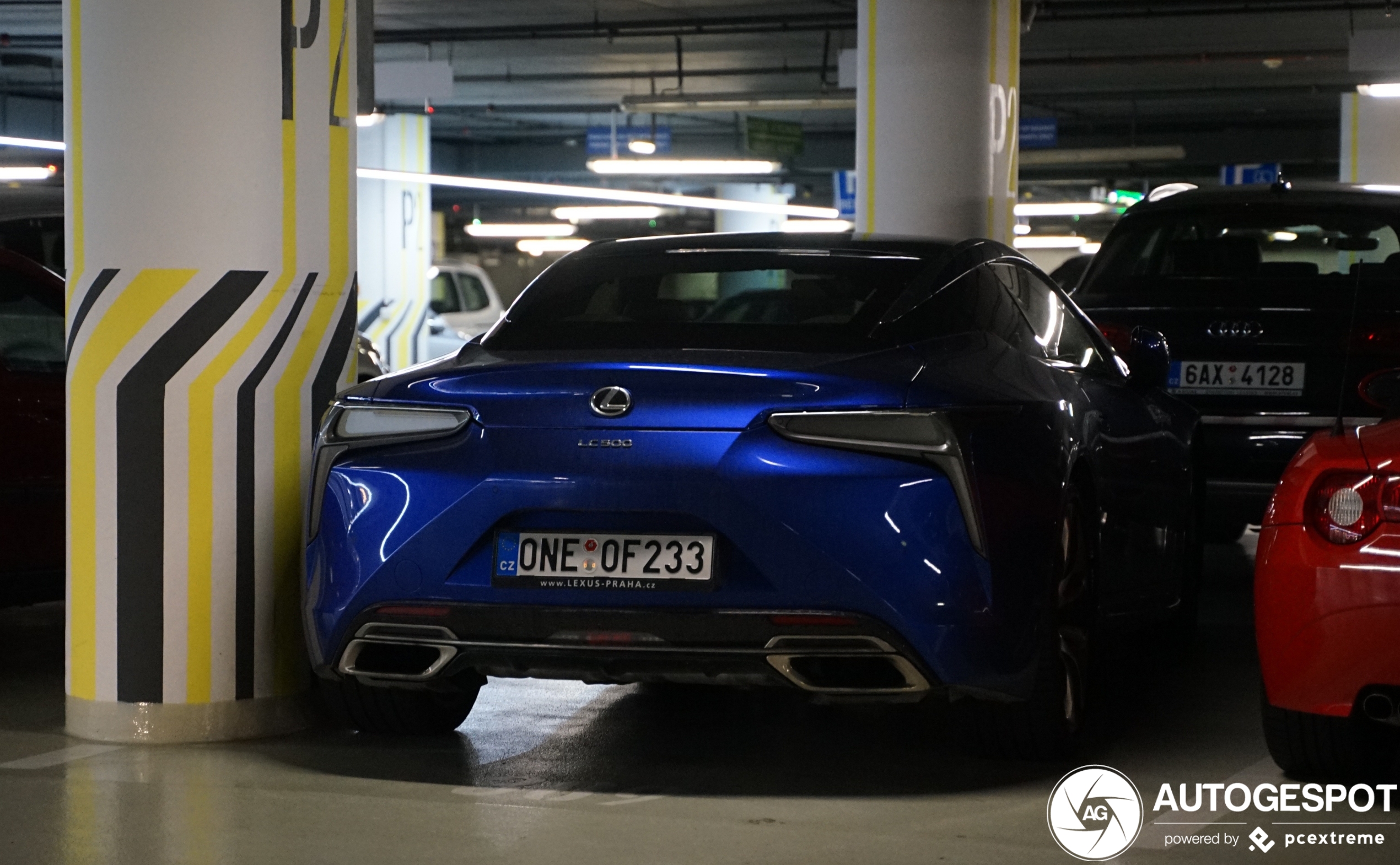 Lexus LC 500 Structural Blue Edition