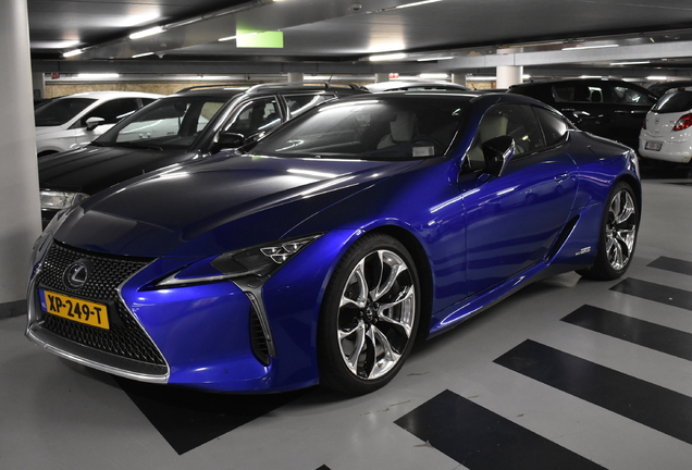 Lexus LC 500h Structural Blue Edition