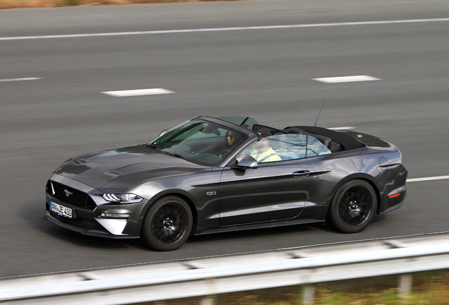 Ford Mustang GT Convertible 2018