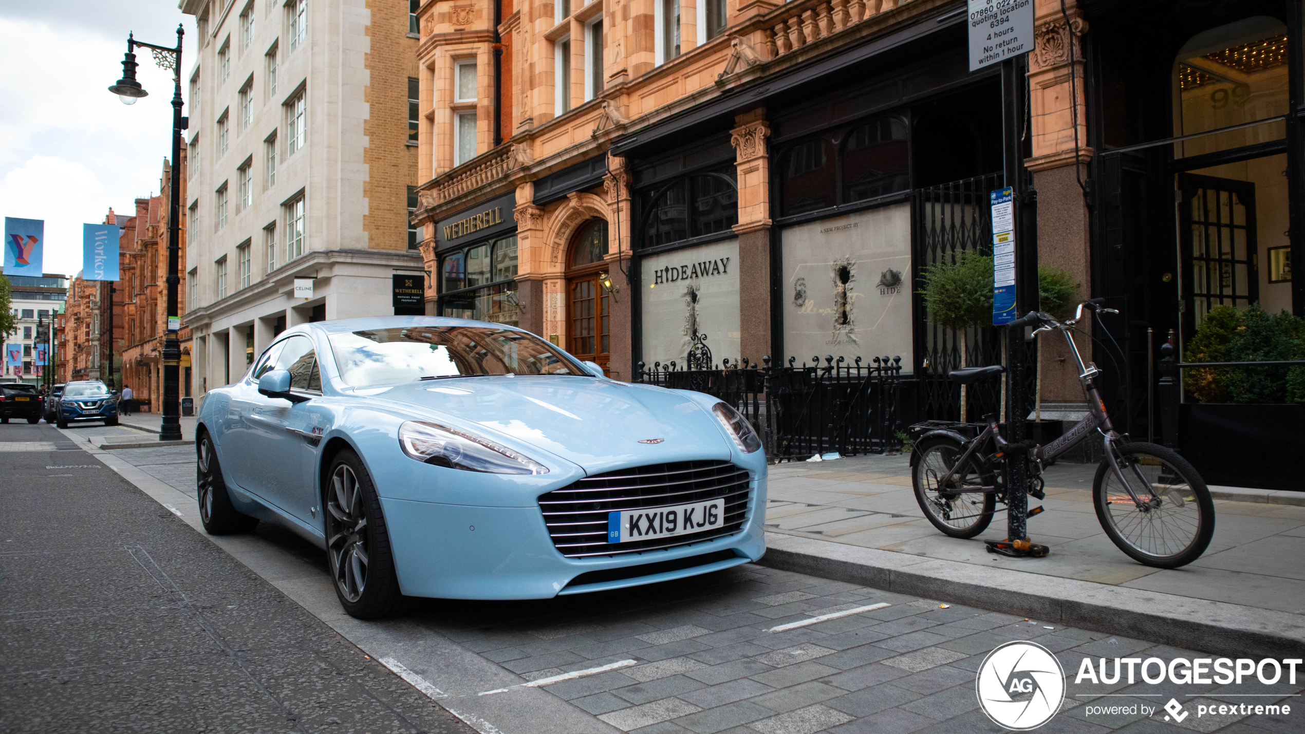 Dit is een one-off Aston Martin Rapide S