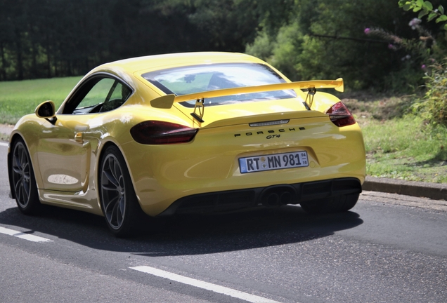 Porsche 981 Cayman GT4