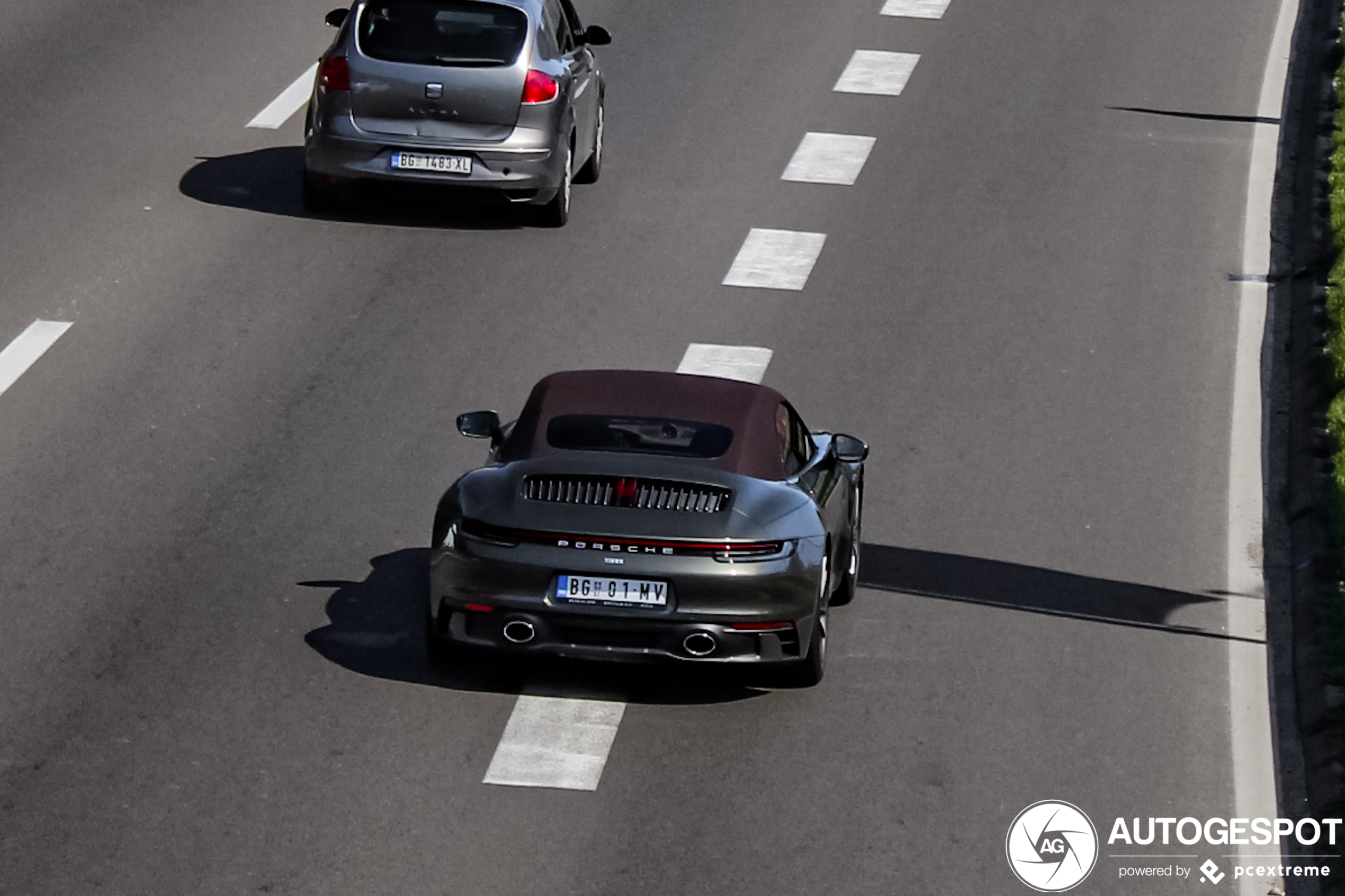 Porsche 992 Carrera 4S Cabriolet