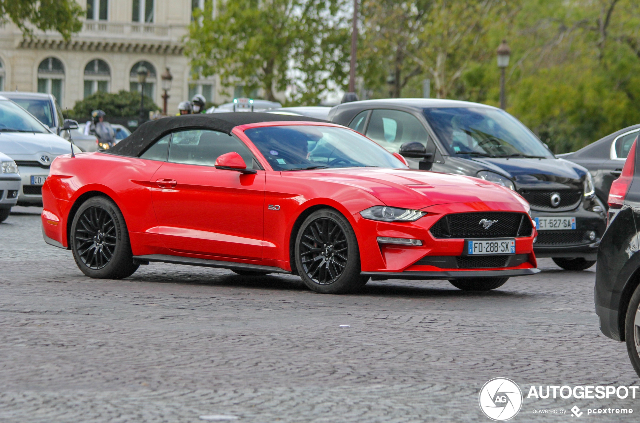 Ford Mustang GT Convertible 2018