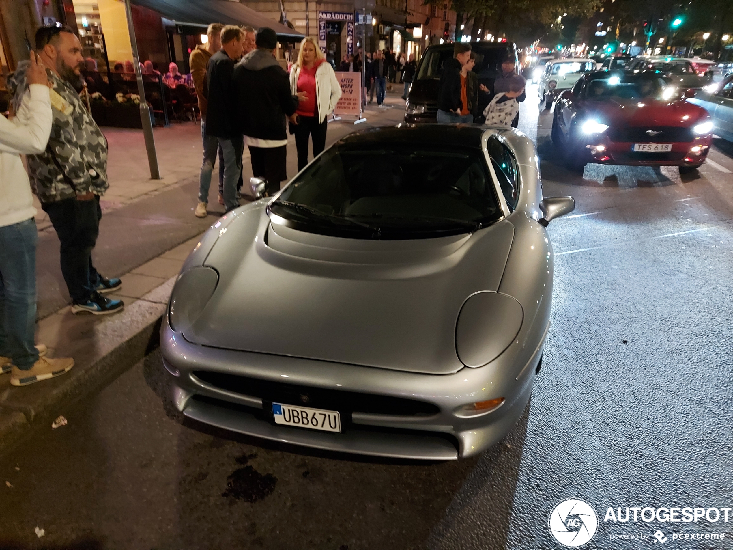 Primeur voor Zweden: Jaguar XJ220