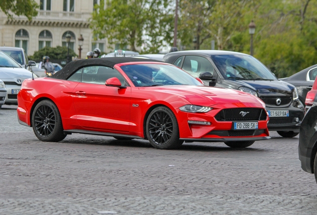 Ford Mustang GT Convertible 2018