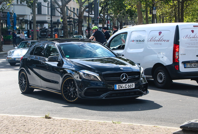 Mercedes-AMG A 45 W176 Yellow Night Edition