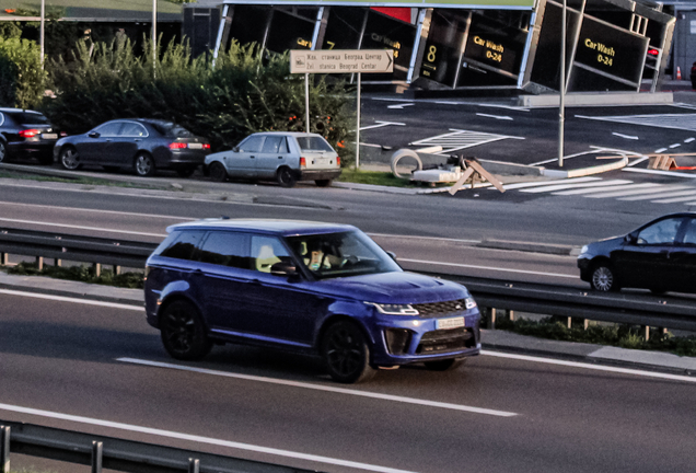 Land Rover Range Rover Sport SVR 2018