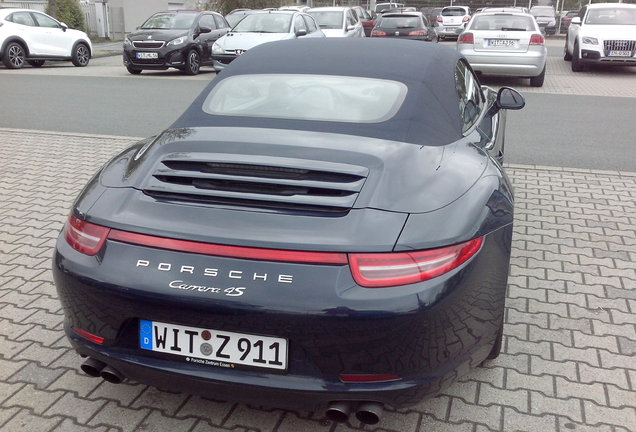 Porsche 991 Carrera 4S Cabriolet MkI