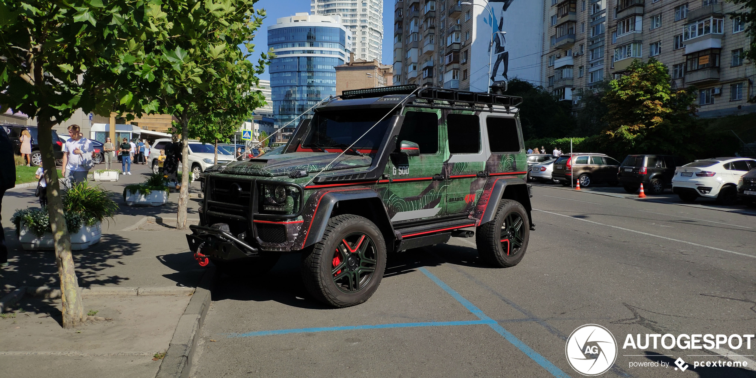 Mercedes-Benz G 500 4X4² is echt klaar voor de wildernis