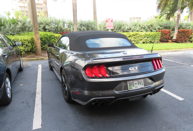 Ford Mustang GT Convertible 2018