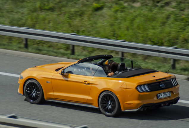 Ford Mustang GT Convertible 2018