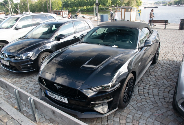 Ford Mustang GT Convertible 2018