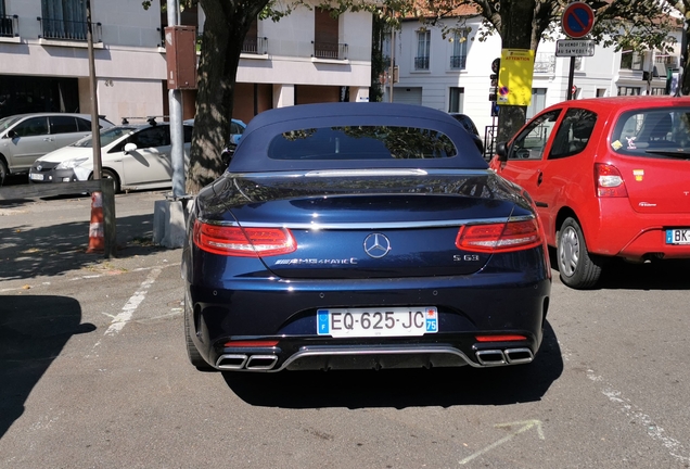 Mercedes-AMG S 63 Convertible A217