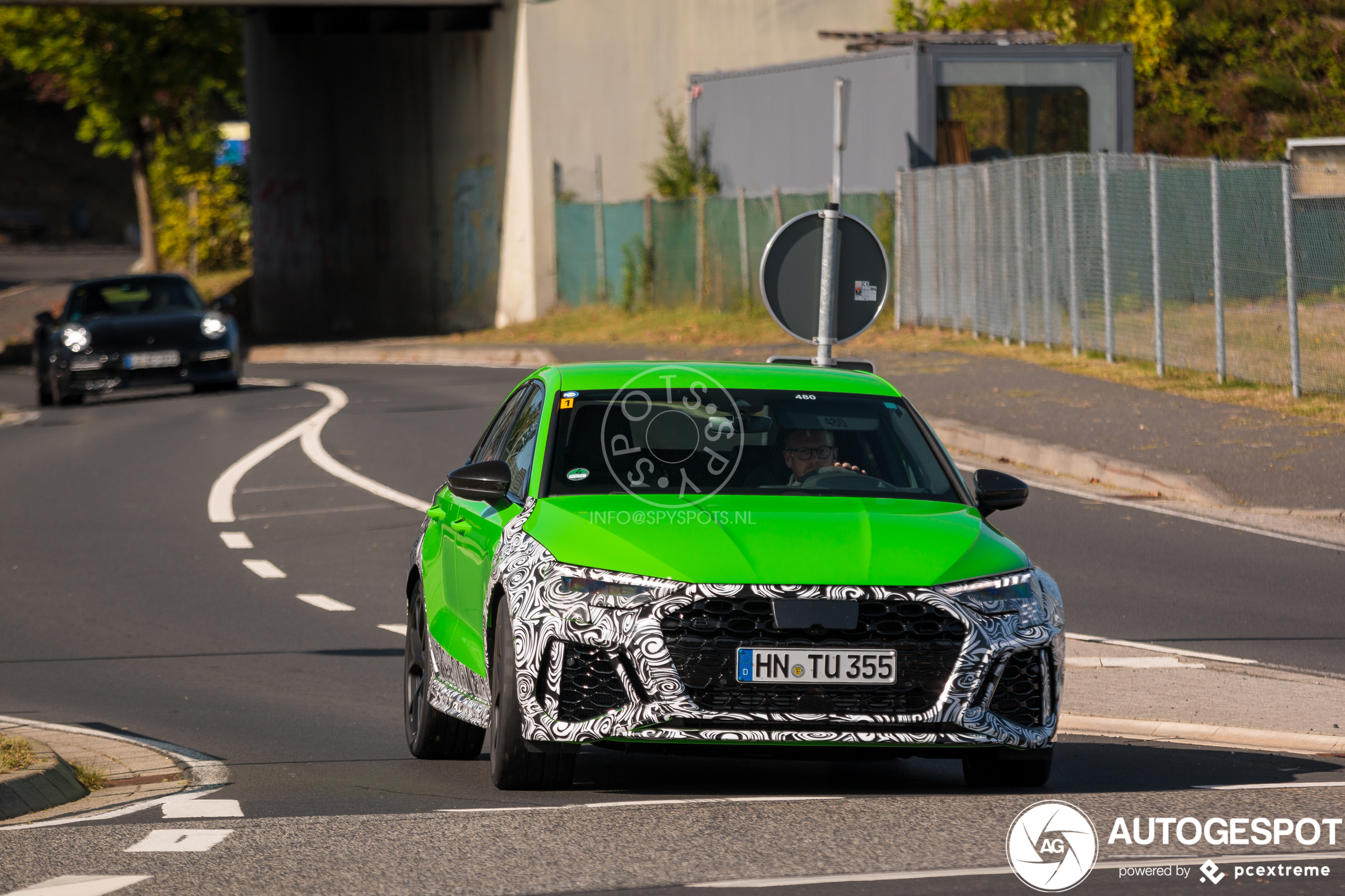 Spyshots: Audi RS3 Sedan heeft nu al lekker kleurtje